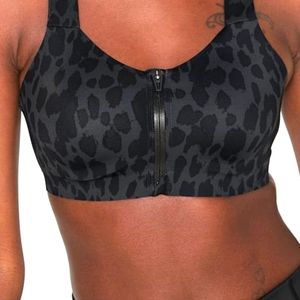 VS Knockout Bra in Carbon Leopard 38DD